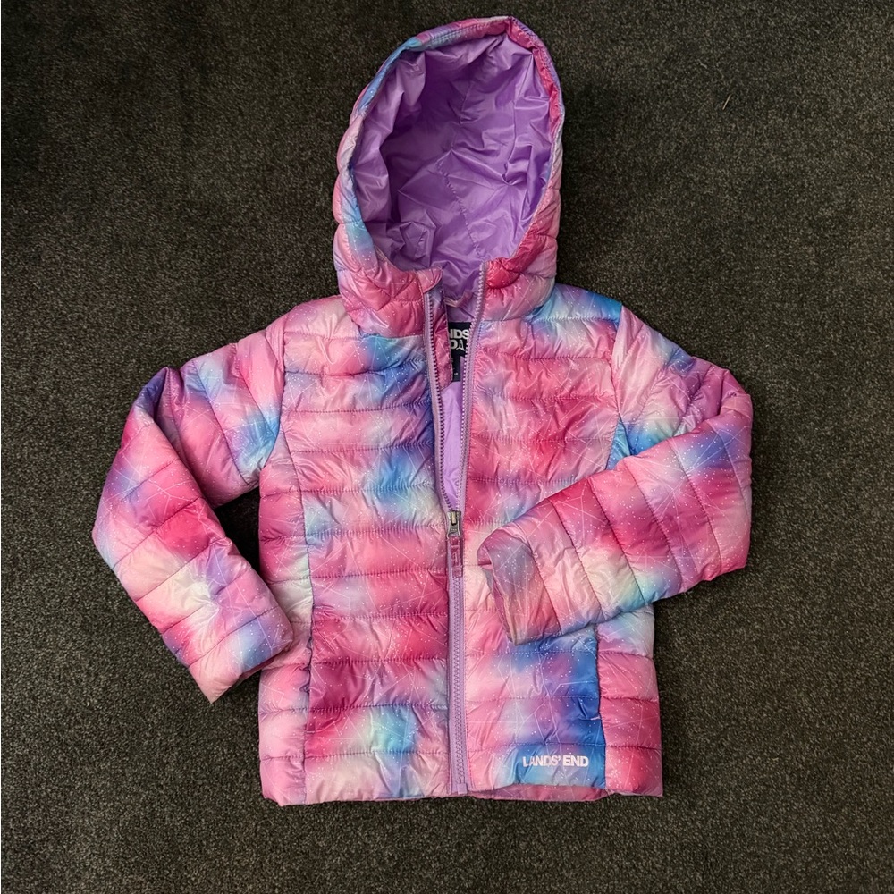 Lands' End Kids' Pink and Purple Jacket